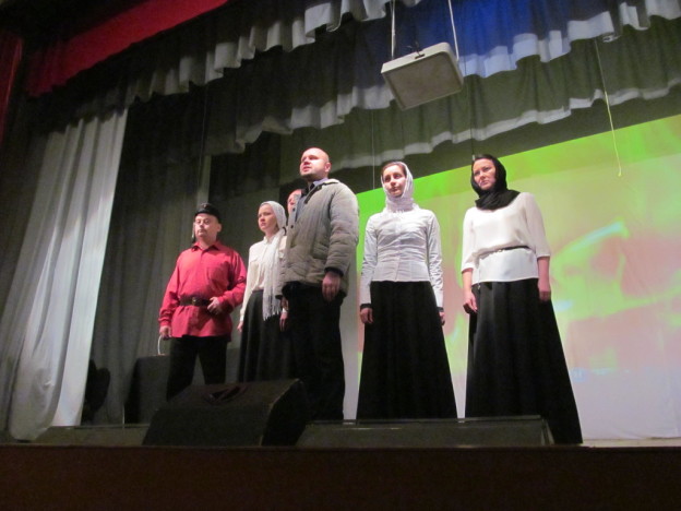 Выездной спектакль молодёжного православного театра «Странник»